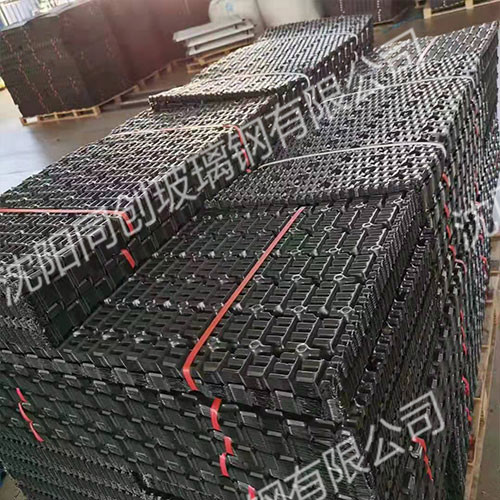 方型橫（héng）流冷卻塔點波填（tián）料